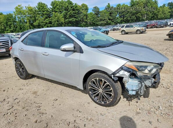 2T1BURHE6GC574457 2016 TOYOTA COROLLA Silver Front right