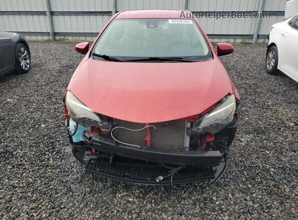 2T1BURHE6HC755205 2017 TOYOTA COROLLA Red Vista frontal