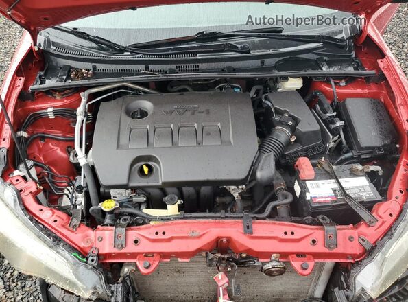 2T1BURHE6HC755205 2017 TOYOTA COROLLA Red Vista interior trasera