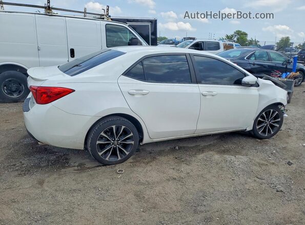 2T1BURHE6JC018754 2018 TOYOTA COROLLA White უკანა მარჯვენა