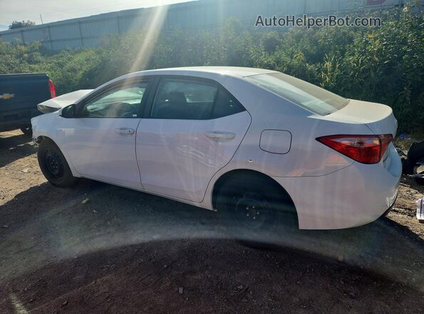 2T1BURHE6JC034288 2018 TOYOTA COROLLA Белый Задняя левая четверть
