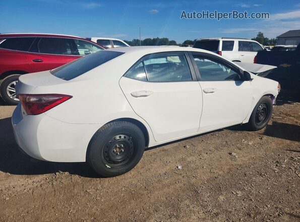 2T1BURHE6JC034288 2018 TOYOTA COROLLA Белый Задняя правая четверть