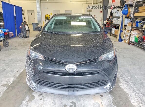 2T1BURHE6JC050605 2018 TOYOTA COROLLA Black Front view