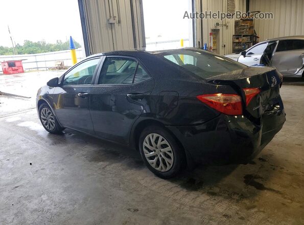 2T1BURHE6JC050605 2018 TOYOTA COROLLA Black Rear left