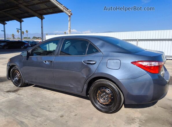 2T1BURHE6JC065721 2018 TOYOTA COROLLA Синий Задняя левая четверть