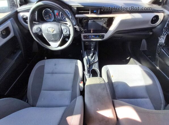 2T1BURHE6JC065721 2018 TOYOTA COROLLA Синий Вид панели приборов