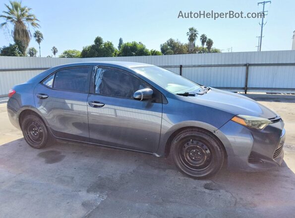 2T1BURHE6JC065721 2018 TOYOTA COROLLA Синий Передняя правая четверть