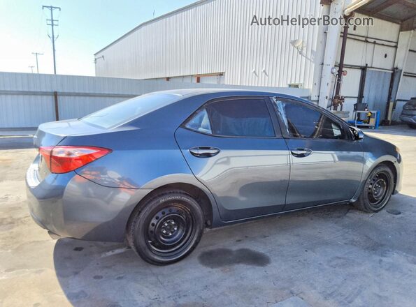 2T1BURHE6JC065721 2018 TOYOTA COROLLA Синий Задняя правая четверть