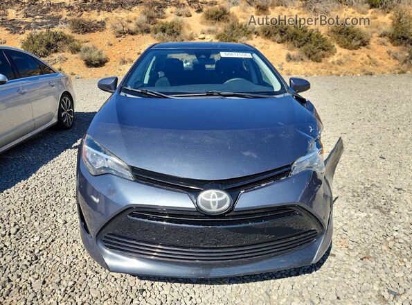 2T1BURHE7HC888653 2017 TOYOTA COROLLA Gray Դիմացի տեսք