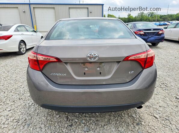 2T1BURHE7HC919318 2017 TOYOTA COROLLA Tan უკანა ხედი