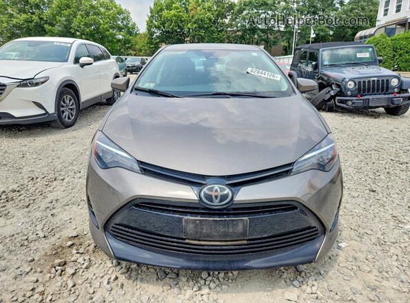 2T1BURHE7HC919318 2017 TOYOTA COROLLA Tan წინა ხედი