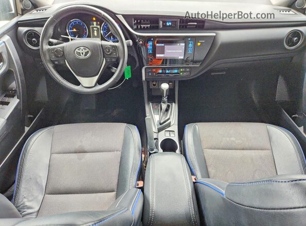 2T1BURHE7HC923191 2017 TOYOTA COROLLA Black Dashboard view