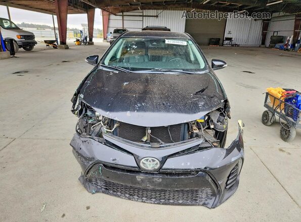 2T1BURHE7HC923191 2017 TOYOTA COROLLA Black Front view
