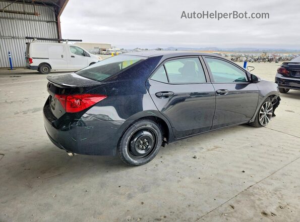 2T1BURHE7HC923191 2017 TOYOTA COROLLA Black Rear right