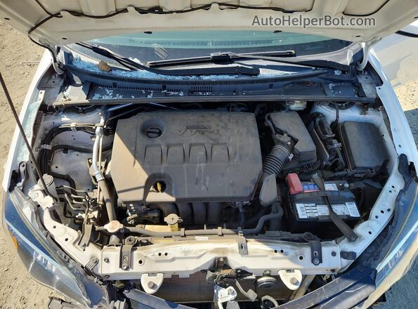2T1BURHE7HC949919 2017 TOYOTA COROLLA White Widok wnętrza z tyłu