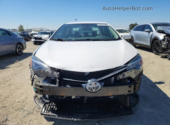 2T1BURHE7HC949919 2017 TOYOTA COROLLA White Widok z przodu
