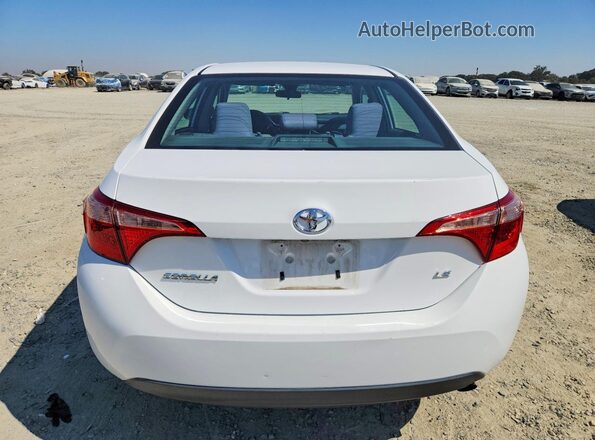 2T1BURHE7HC949919 2017 TOYOTA COROLLA White Widok z tyłu