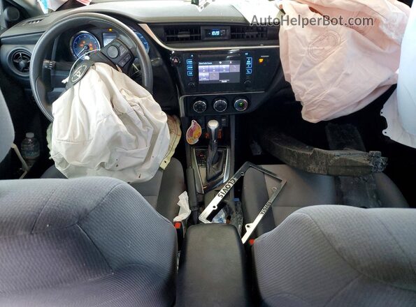 2T1BURHE7HC960483 2017 TOYOTA COROLLA Угольный Вид панели приборов