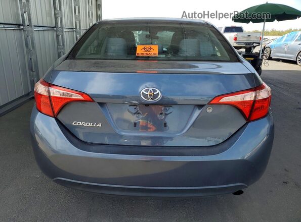 2T1BURHE7HC960483 2017 TOYOTA COROLLA Угольный Вид сзади