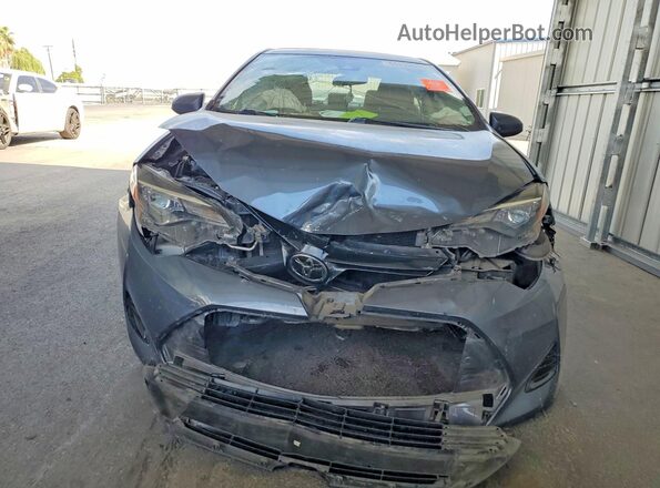 2T1BURHE7HC960483 2017 TOYOTA COROLLA Угольный Вид спереди