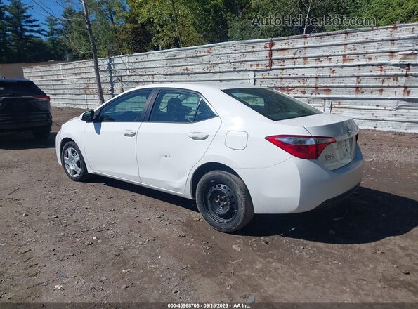 2T1BURHE8GC560348 2016 TOYOTA COROLLA White Rear left