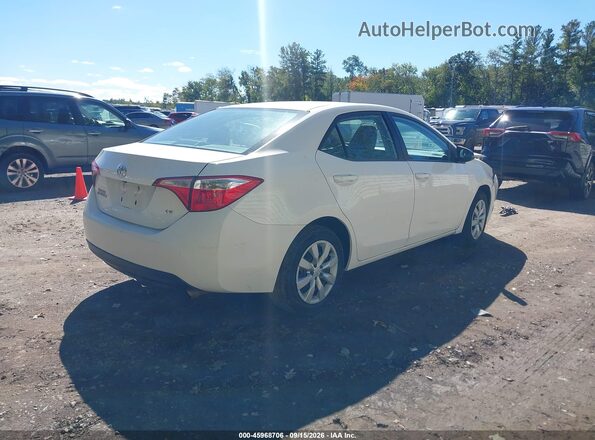 2T1BURHE8GC560348 2016 TOYOTA COROLLA White Rear right