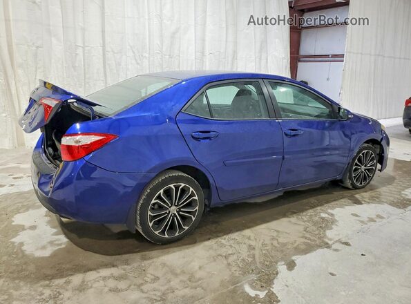 2T1BURHE8GC679906 2016 TOYOTA COROLLA Blue Задня права чверть