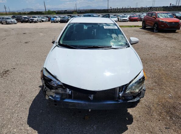 2T1BURHE8GC727338 2016 TOYOTA COROLLA Белый Вид спереди