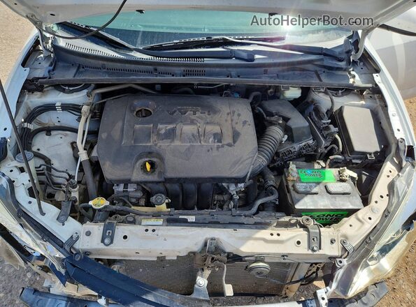 2T1BURHE8GC727338 2016 TOYOTA COROLLA Белый Вид задней части салона