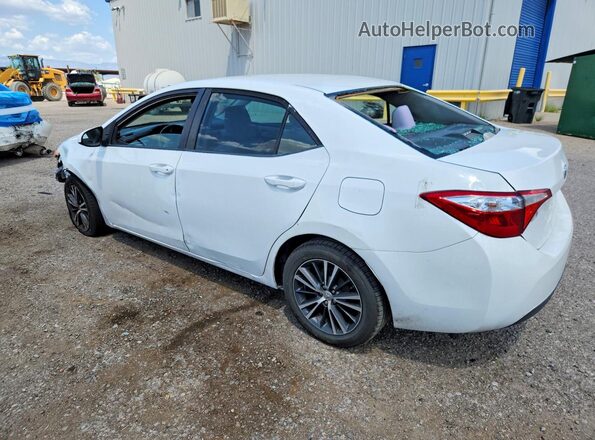 2T1BURHE8GC727338 2016 TOYOTA COROLLA Белый Задняя левая четверть