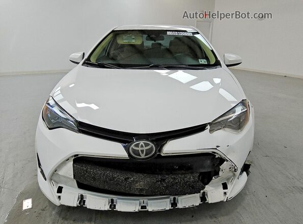 2T1BURHE8HC947628 2017 TOYOTA COROLLA White Դիմացի տեսք