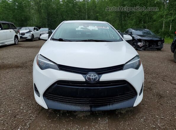 2T1BURHE8JC074159 2018 TOYOTA COROLLA White Դիմացի տեսք