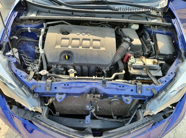 2T1BURHE8JC990260 2018 TOYOTA COROLLA Blue Սալոնի հետևի տեսք