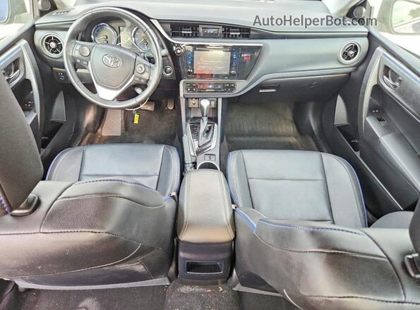 2T1BURHE8JC990260 2018 TOYOTA COROLLA Blue Առջևի վահանակի տեսք