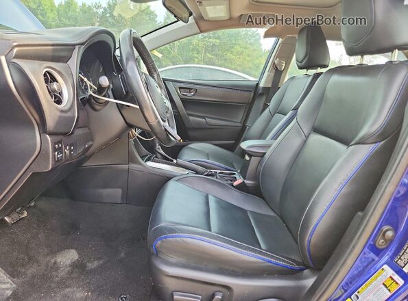 2T1BURHE8JC990260 2018 TOYOTA COROLLA Blue Սալոնի դիմացի տեսք