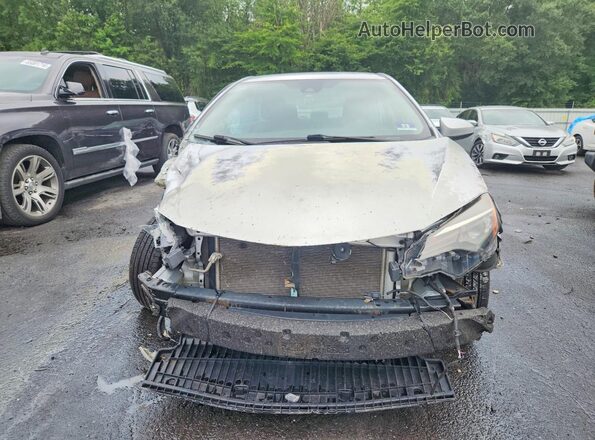 2T1BURHE8KC244585 2019 TOYOTA COROLLA Серебряный Вид спереди