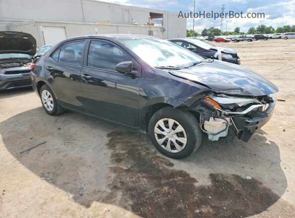 2T1BURHE9GC624137 2016 TOYOTA COROLLA Black Передня права чверть