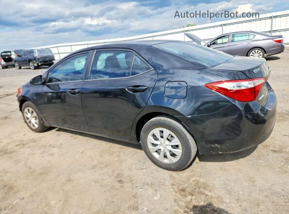 2T1BURHE9GC624137 2016 TOYOTA COROLLA Black Задня ліва чверть