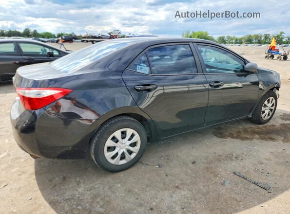 2T1BURHE9GC624137 2016 TOYOTA COROLLA Black Задня права чверть