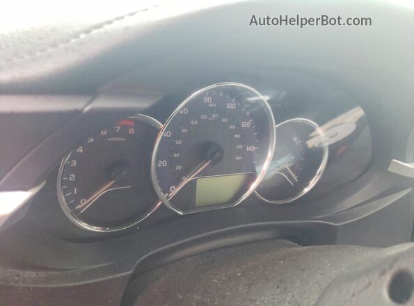 2T1BURHE9GC702013 2016 TOYOTA COROLLA Blue Instrument cluster view