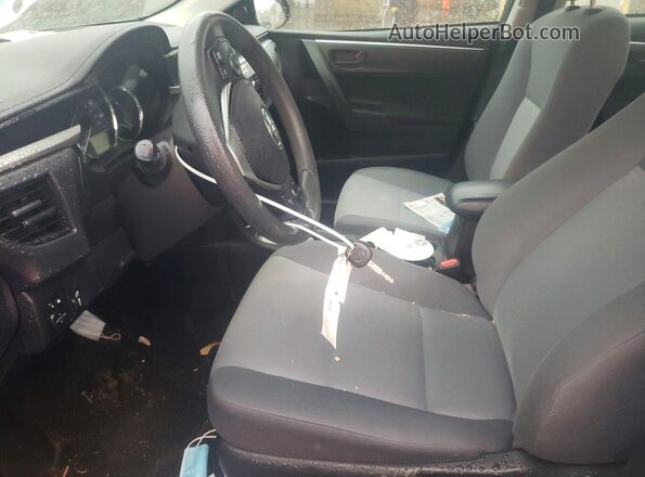2T1BURHE9GC702013 2016 TOYOTA COROLLA Blue Front interior view