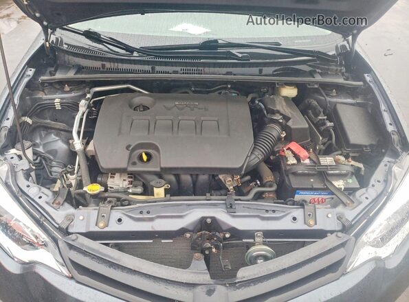 2T1BURHE9GC702013 2016 TOYOTA COROLLA Blue Rear interior view