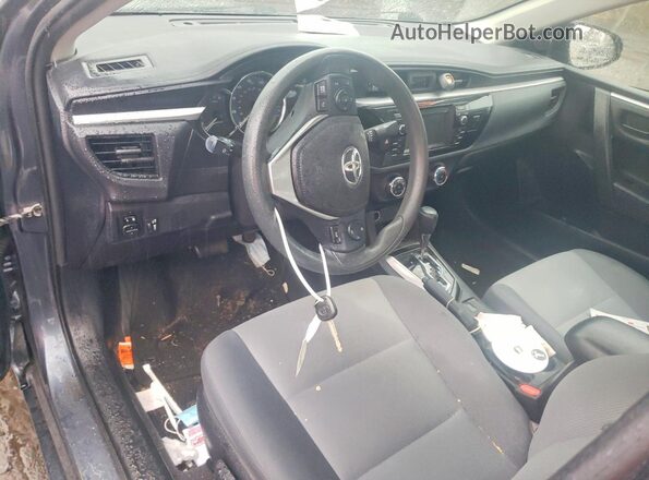 2T1BURHE9GC702013 2016 TOYOTA COROLLA Blue Dashboard view