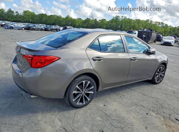 2T1BURHE9HC753383 2017 TOYOTA COROLLA Gray უკანა მარჯვენა