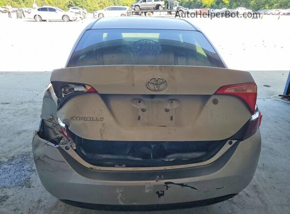 2T1BURHE9HC952255 2017 TOYOTA COROLLA Silver უკანა ხედი