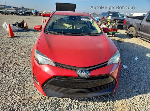 2T1BURHE9KC221266 2019 TOYOTA COROLLA Red წინა ხედი
