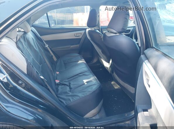 2T1BURHEXGC485099 2016 TOYOTA COROLLA Black VIN კოდის სტიკერის ხედი