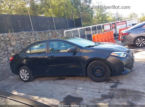 2T1BURHEXGC485099 2016 TOYOTA COROLLA Black უკანა სალონის ხედი