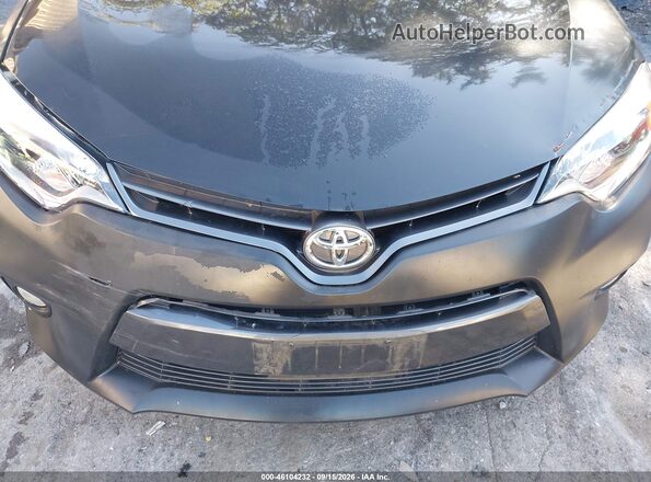 2T1BURHEXGC485099 2016 TOYOTA COROLLA Black 