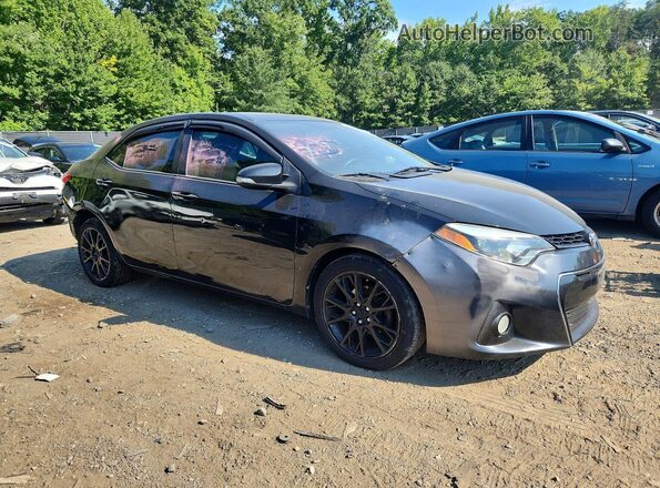 2T1BURHEXGC526122 2016 TOYOTA COROLLA Black Front right